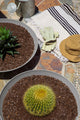 Lane Round Planter Bowl, Grey, 24'', 2 Pack