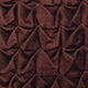 Brown Decorative Pillow Covers 14"x14" Velvet, Brown Knots