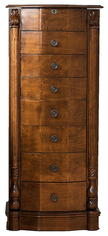Antoninette Jewelry Armoire, Walnut