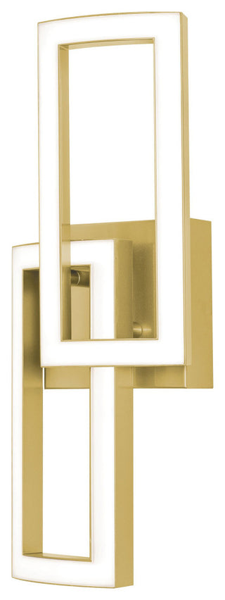 Sia 17'' LED Sconce, Gold