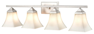 4 Light 31.5" Brushed Nickel Vanity Light