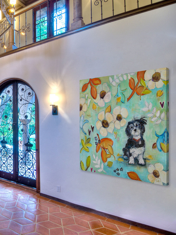 "Izze" Painting Print on Canvas by Tori Campisi