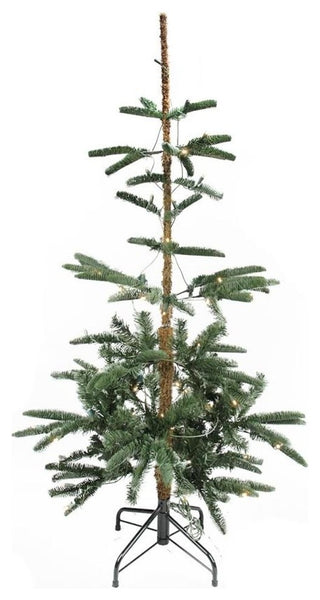 4.5' Pre-Lit Layered Noble Fir Artificial Christmas Tree, Warm Clear LED Lights