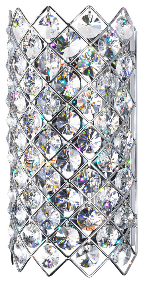 Chique 4 Light Wall Sconce With Chrome Finish