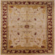 Ahgly Company Indoor Square Mid-Century Modern Area Rugs, 3' Square