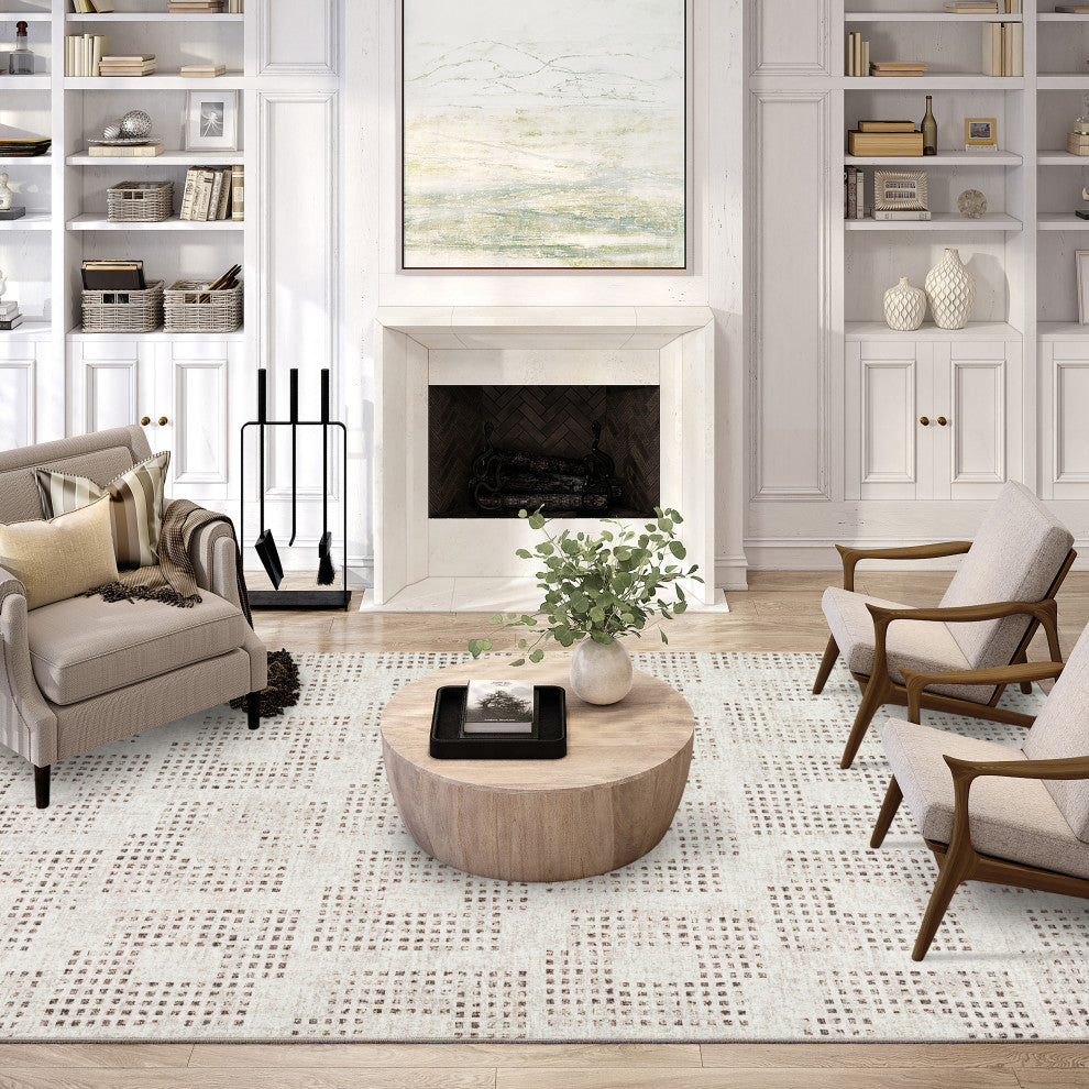 Dalyn Delano DA1 Ivory 8'x10' Rug