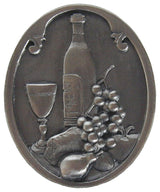 Best Cellar Wine Knob Antique Pewter, Antique Pewter