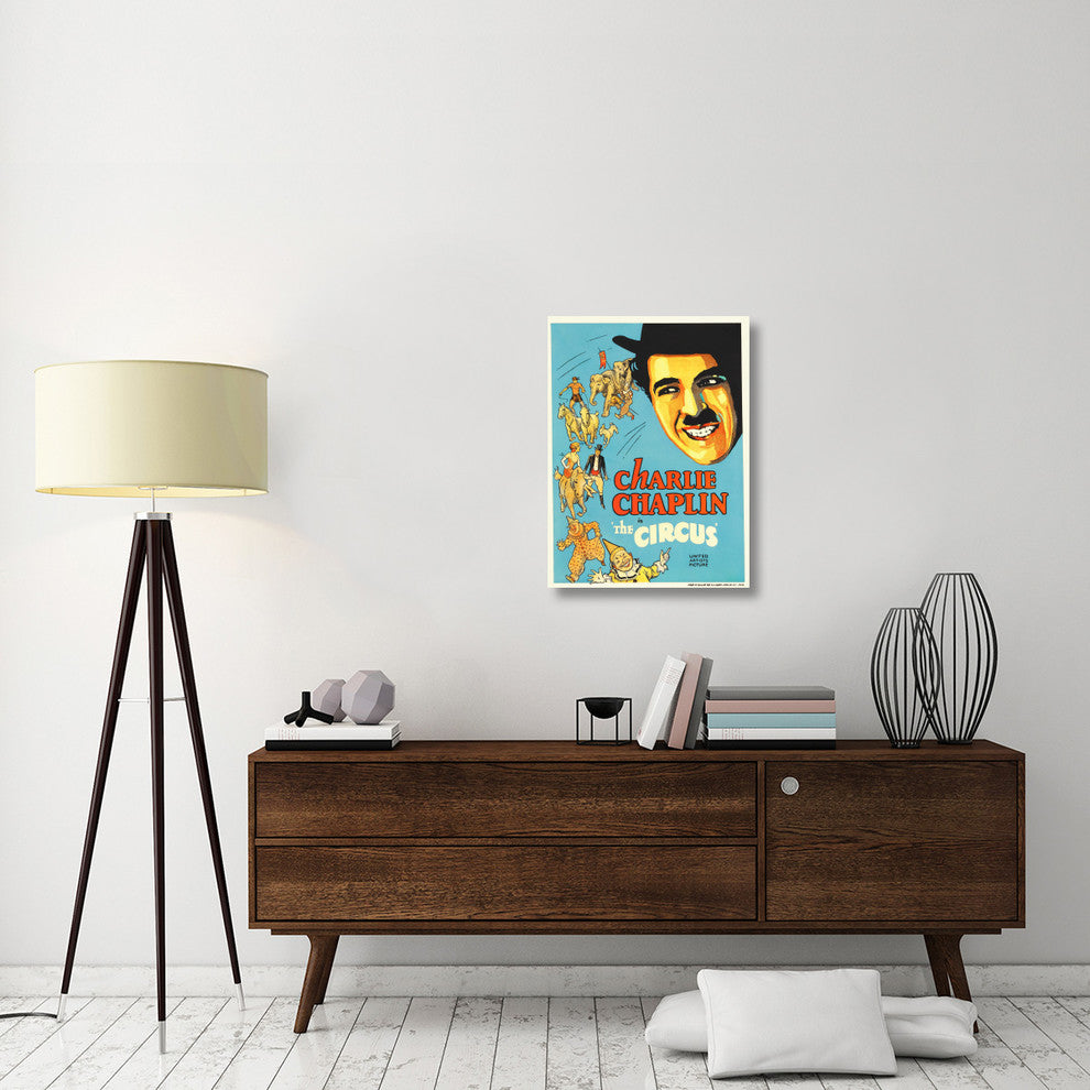 "Charlie Chaplin - The Circus, 1928" Canvas by Hollywood Photo Archive, 22x30"