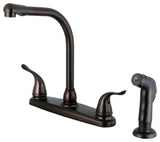 Kingston Brass FB275.YLSP Yosemite 1.8 GPM Standard Kitchen - Oil Rubbed Bronze