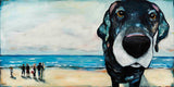 "Macdaddy" Painting Print on Canvas by Tori Campisi