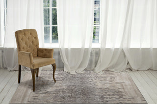 Posh 7803-717 Area Rug, Gray, 4'x6'