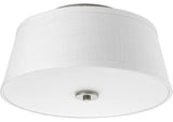 Arden 2-Light Flush Mount Light, Brushed Nickel