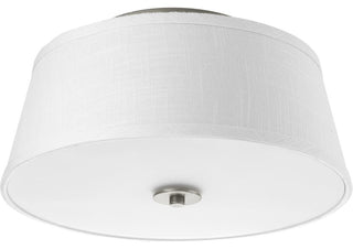 Arden 2-Light Flush Mount Light, Brushed Nickel