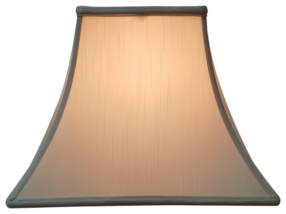 Royal Designs Square Bell Basic Lamp Shade, Beige, 10x10x9