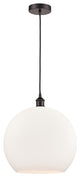 Innovations 616-1P-OB-G121-14 1-Light Pendant, Oil Rubbed Bronze