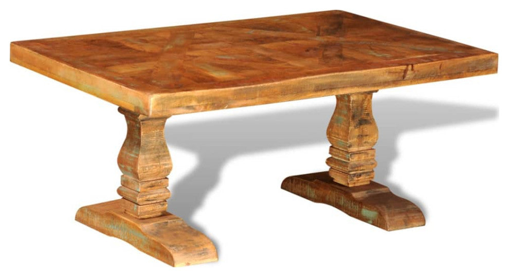 vidaXL Coffee Table Solid Reclaimed Wood