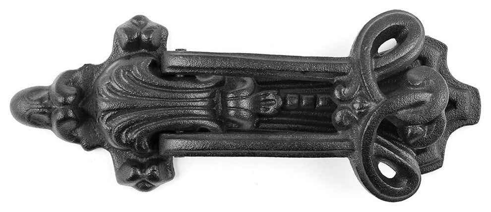 Black Front Door Knocker Cast Iron Brass Rust Resistant Renovators Supply