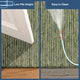 Carmel Texture Stripe Indoor/Outdoor Rug, Green, 6'6"x9'3"