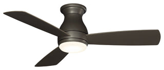 Hugh 44" Fan, Matte Greige With LED Light Kit