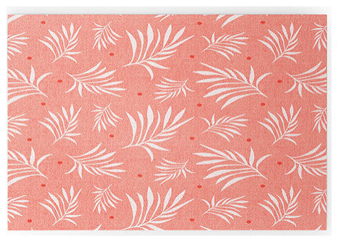 Heather Dutton Island Breeze Living Coral Welcome Mat