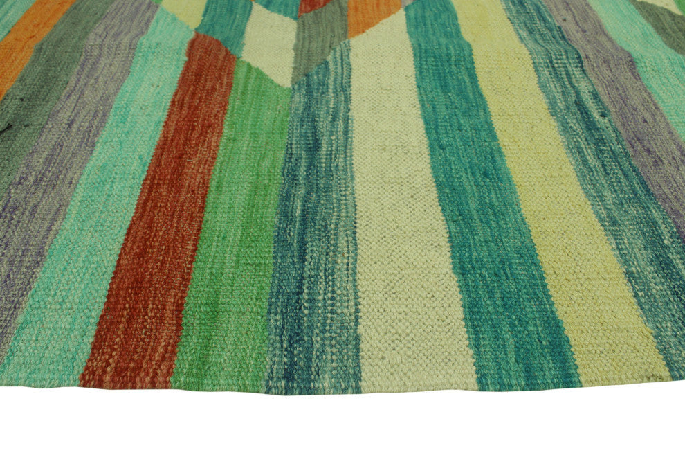 Winchester Kilim Elvan Red/Orange Rug, 5'7x7'9