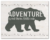 Adventure Is Out There Cub 20x16 Canvas Wall Art
