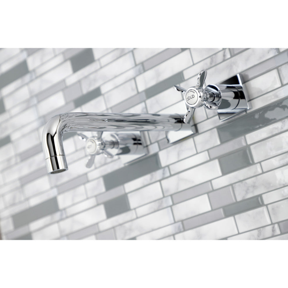 KS6021BEX Wall Mount Tub Faucet, Polished Chrome