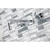 KS6021BEX Wall Mount Tub Faucet, Polished Chrome