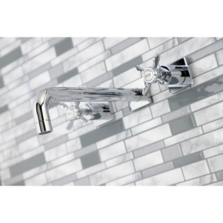 KS6021BEX Wall Mount Tub Faucet, Polished Chrome