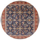 Ahgly Company Indoor Round Mid-Century Modern Area Rugs, 3' Round