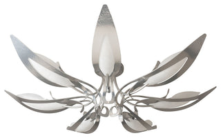Parasol 7-Light Semi-Flush, Sterling
