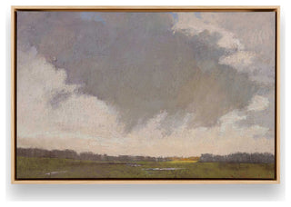 "Sky's Affection" - A Serene Sky Landscape Canvas