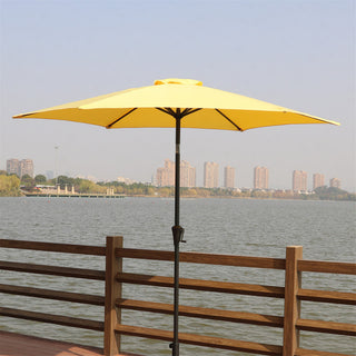 9' Pole Umbrella with Carry Bag, Yellow