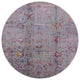 Ahgly Company Indoor Round Mid-Century Modern Area Rugs, 5' Round