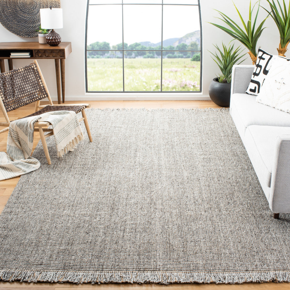 Safavieh Vintage Leather Collection NF826F Rug, Grey/Natural, 10' X 14'