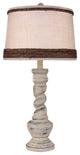 Shabby Summer Country Twist Table Lamp