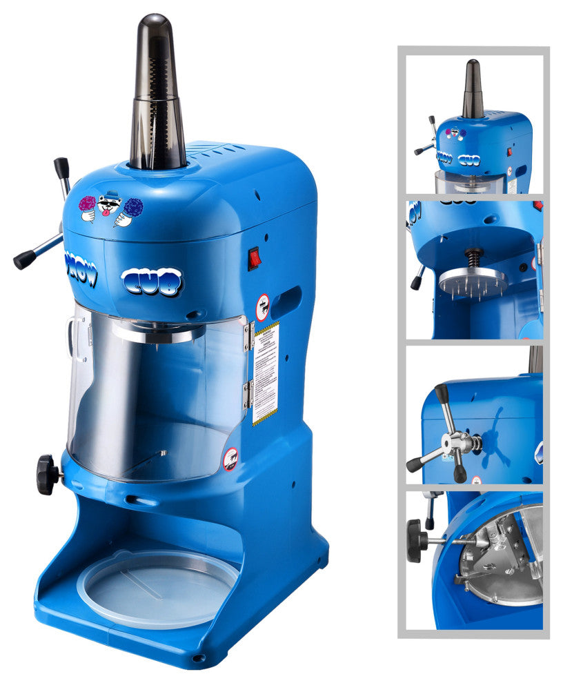 Snow Cone Machine Electric Block Ice Shaver, Snow Cone Maker