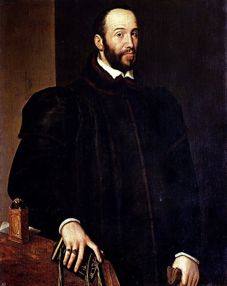 Anthonis Mor Portrait of Antoine Perrenot De Granvelle Gallery Wrapped Canvas