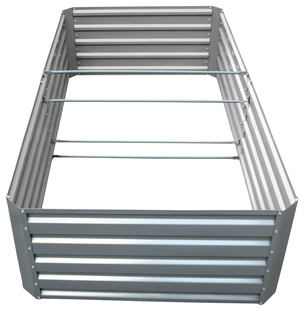 Vevor Metal Raised Vegetable Garden Bed Elevated Planter Kit, 80x40x19 Inch