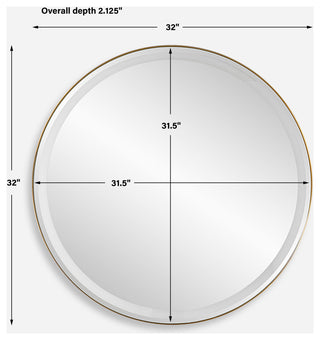 Uttermost Crofton Lighted Mirror