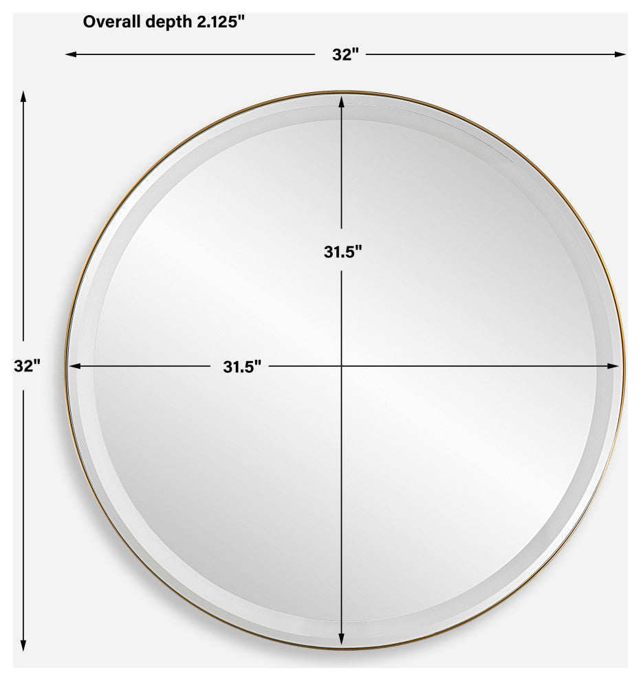 Uttermost Crofton Lighted Mirror
