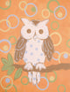Marmont Hill, "Whimsy Owl" by Reesa Qualia Painting on Wrapped Canvas, 24x31
