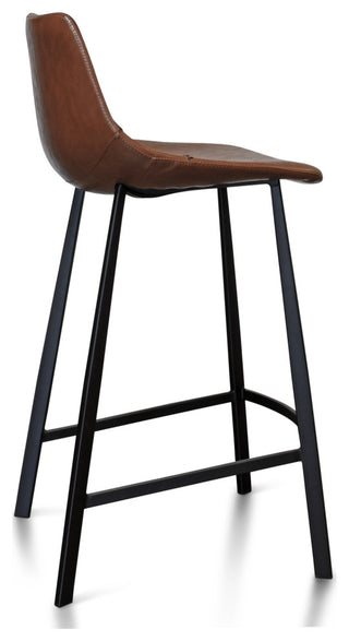 Pablo Bar Stools, Set of 2, Chestnut Brown
