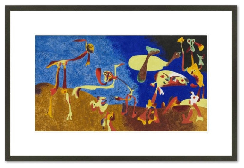 Figures and Birds in a Landscape, 1935