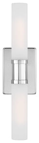 Keaton Medium Two Light Wall / Bath, Chrome