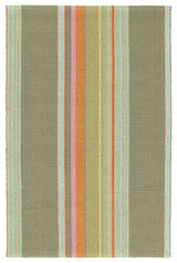 Dash & Albert Stone Soup Handwoven Cotton Rug, Multi, 8' x 10'
