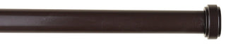 5/8" Bouchon Adjustable Curtain Rod, 84"-120", Bronze