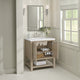 Breckenridge 30" Single Vanity, Oak, 3 CM White Zeus Top