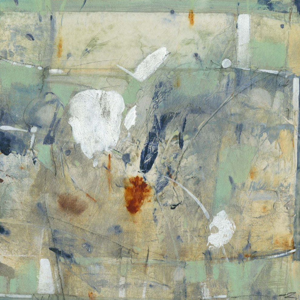 "Clash II" Fine Art Giant Canvas Print, 54"x54"