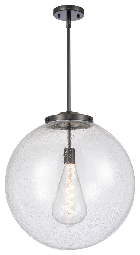 Beacon Pendant, Matte Black, Seedy
